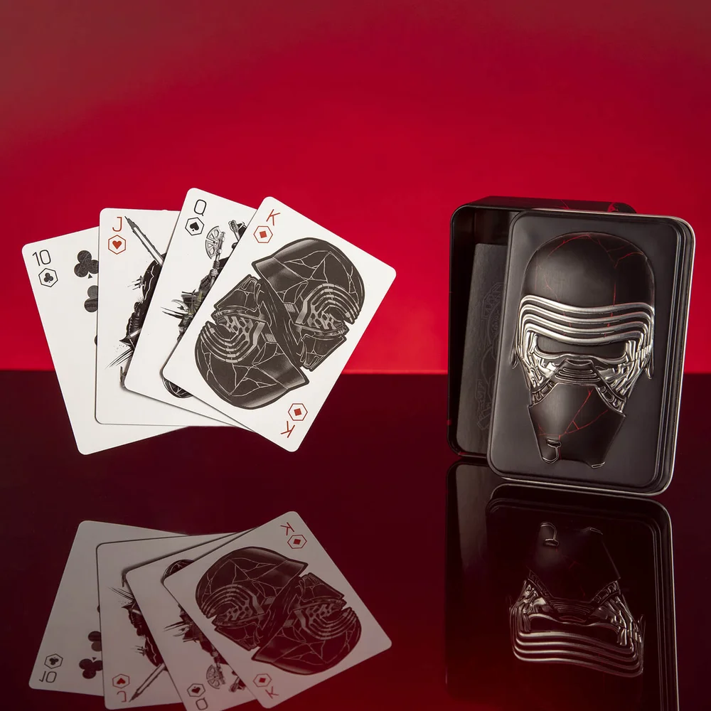 Star Wars Episode 9 Playing Cards in Shaped Tin Image 1
