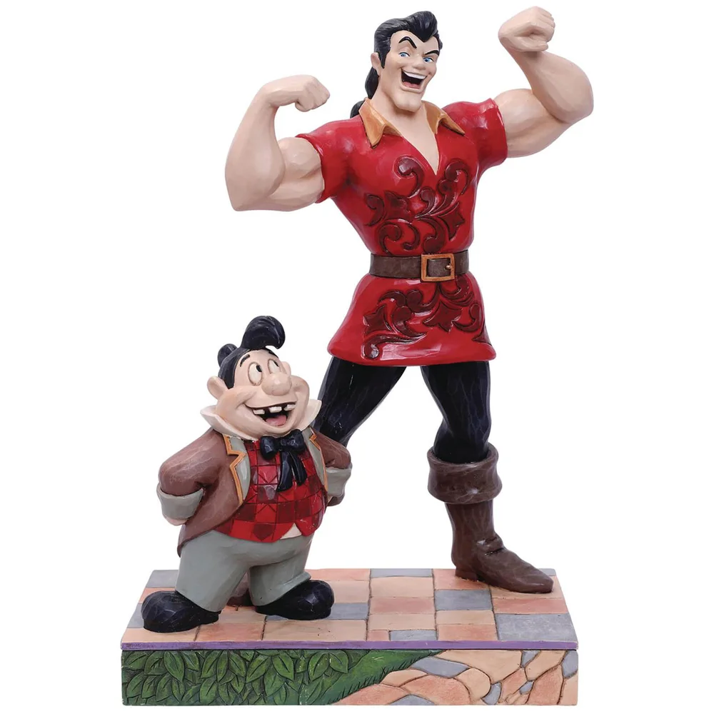 Disney Traditions - Muscle-Bound Menace (Gaston and Lefou Figurine) Image 1