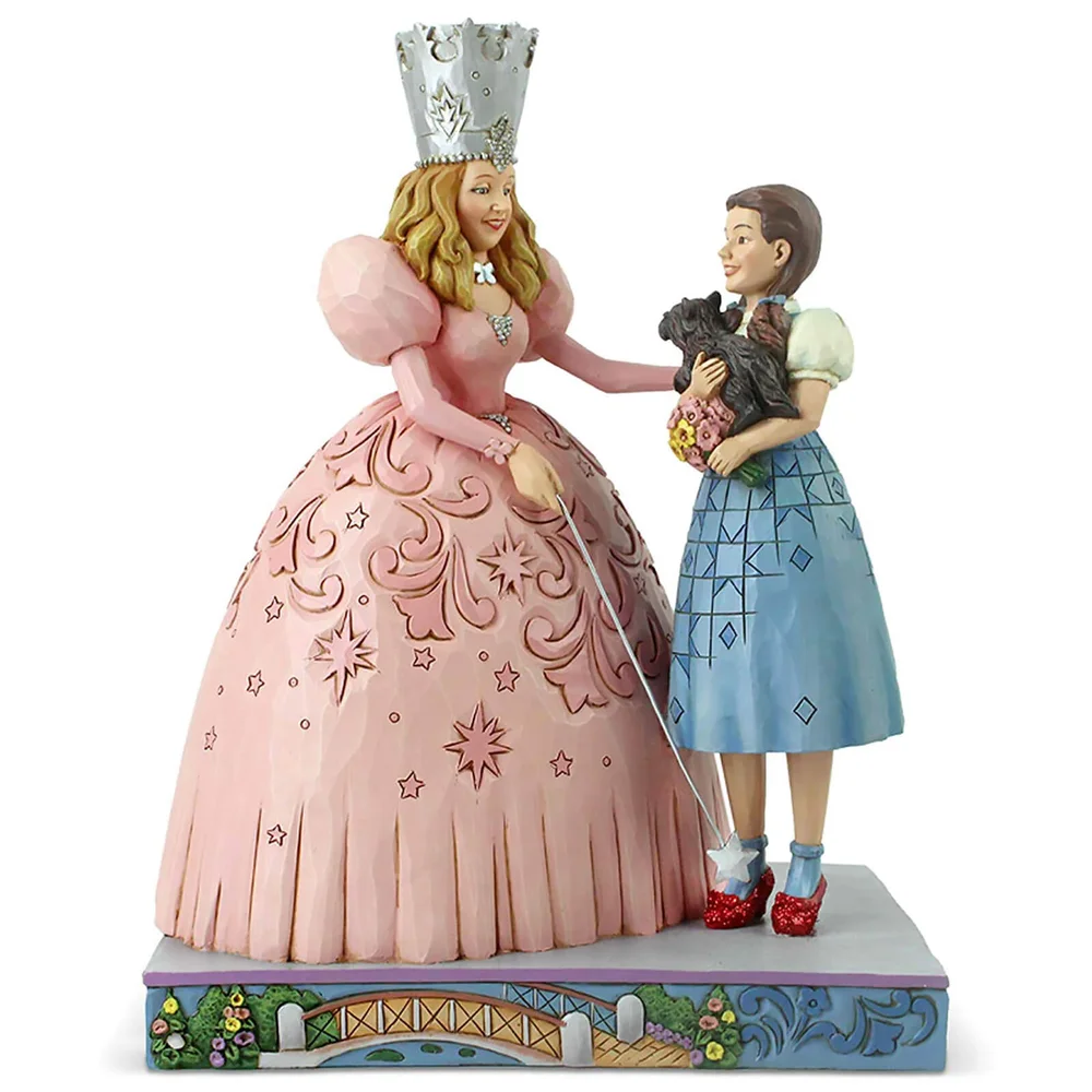The Wizard of Oz by Jim Shore - Glinda and Dorothy in Ruby Slippers Image 1