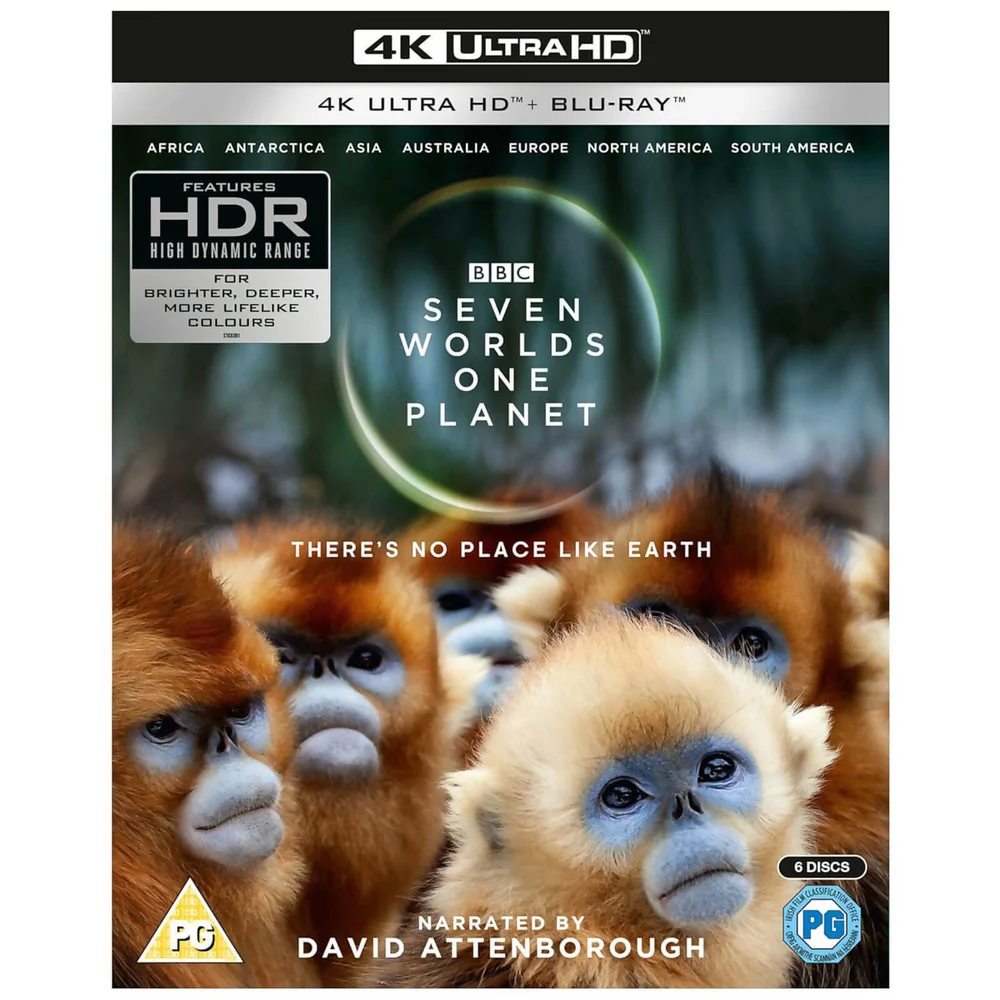Seven Worlds, One Planet - 4K UltraHD (Includes Blu-Ray) Image 1