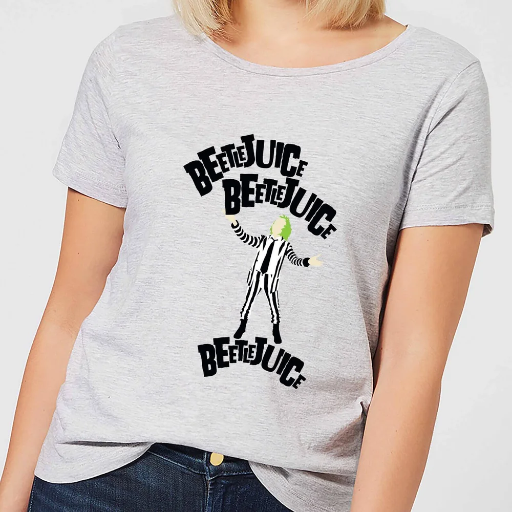 Beetlejuice Beetlejuice Beetlejuice Women's T-Shirt - Grey - XS - Grey Image 1