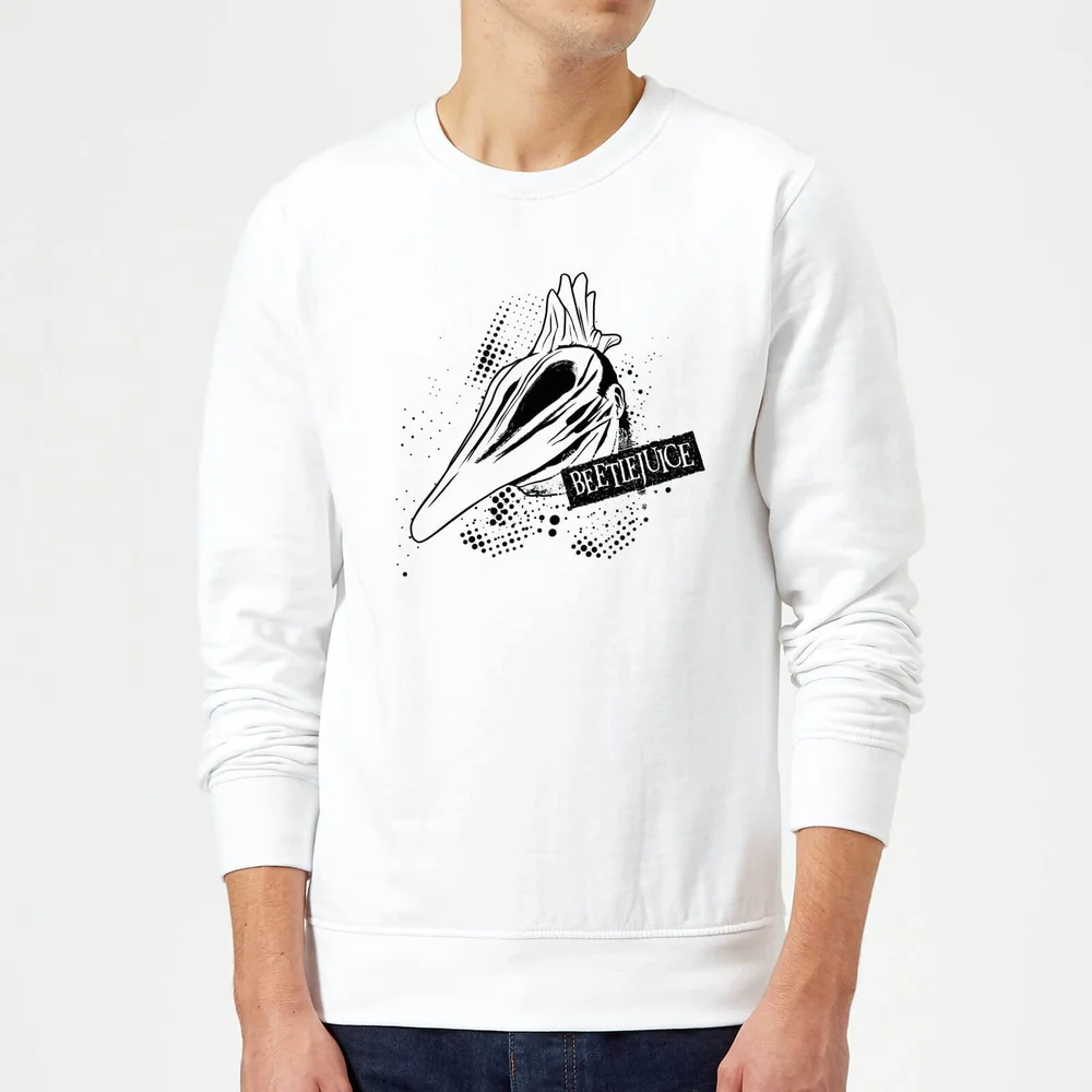 Beetlejuice Adam Monster Sweatshirt - White - S - White Image 1