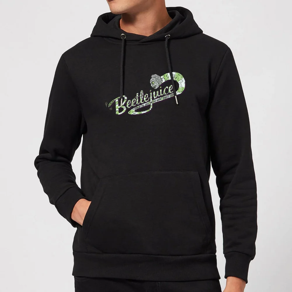 Beetlejuice Turn On The Juice Hoodie - Black - S - Black Image 1