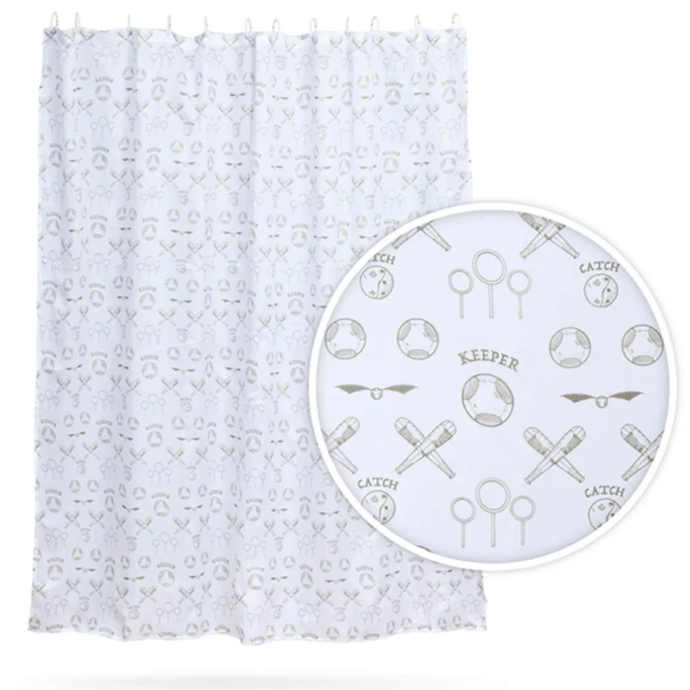 Harry Potter Quidditch Shower Curtain Image 1