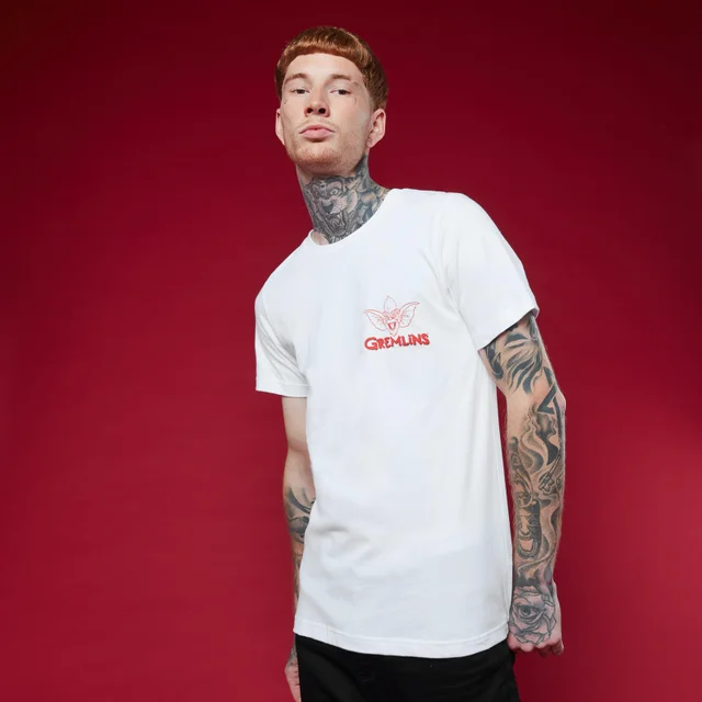 Gremlins Stripe Unisex T-Shirt - White