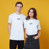 Dark Knight Embroidered T-Shirt - White