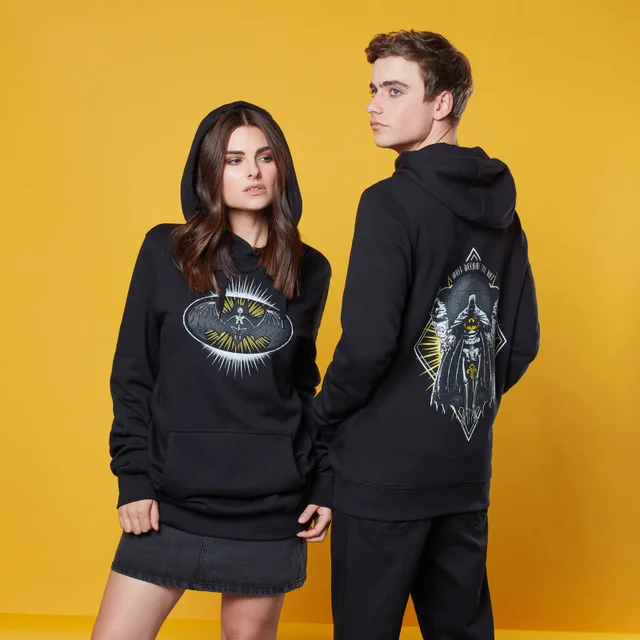Gothic Batman Hoodie - Black