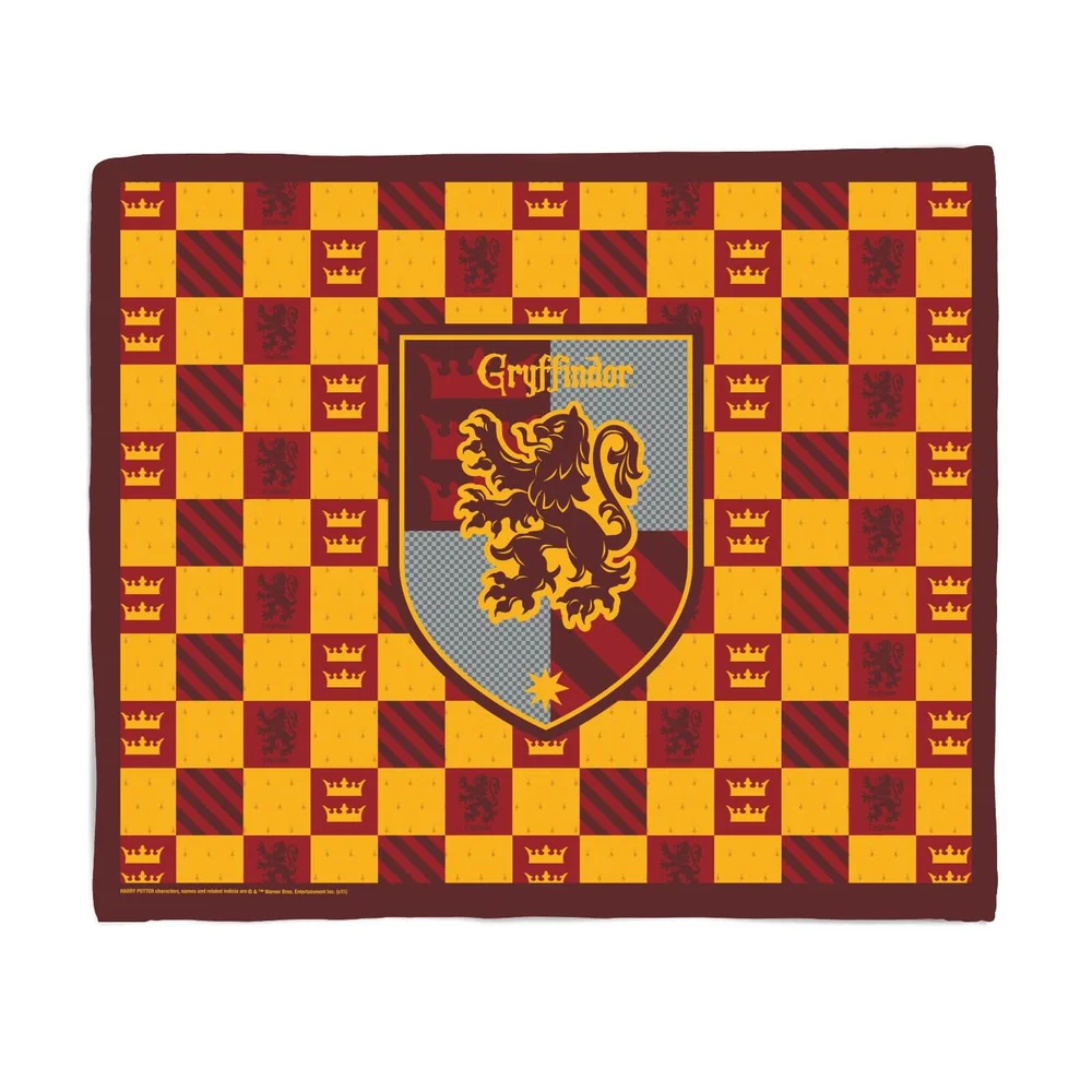 Harry Potter Gryffindor Fleece Blanket - M Image 1