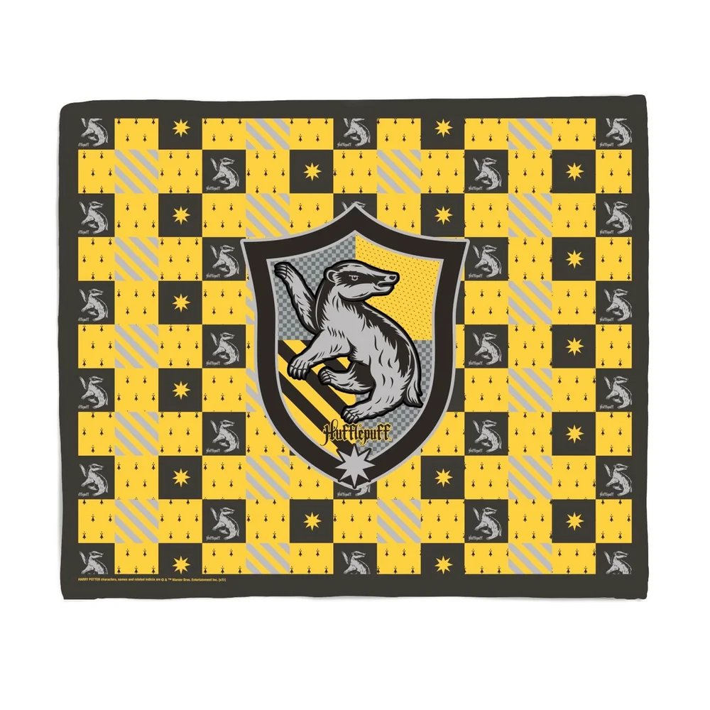 Harry Potter Hufflepuff Fleece Blanket - M Image 1