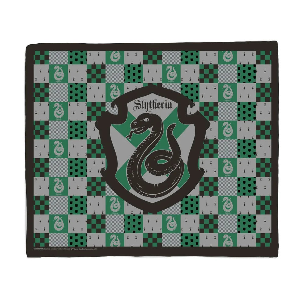 Harry Potter Slytherin Fleece Blanket - M Image 1