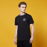 Batman Neck Ribbed T-Shirt - Black - undefined undefined