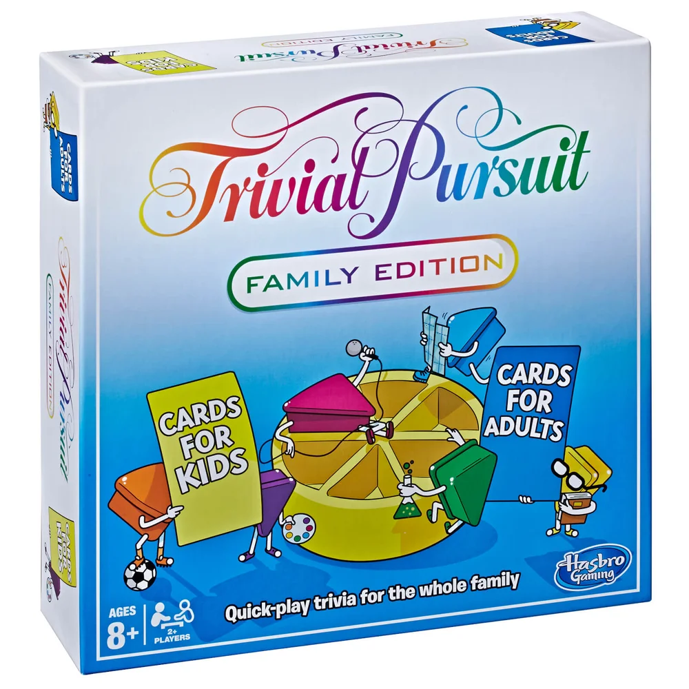Trivial Pursuit Family Gaming - Family Edition Image 1