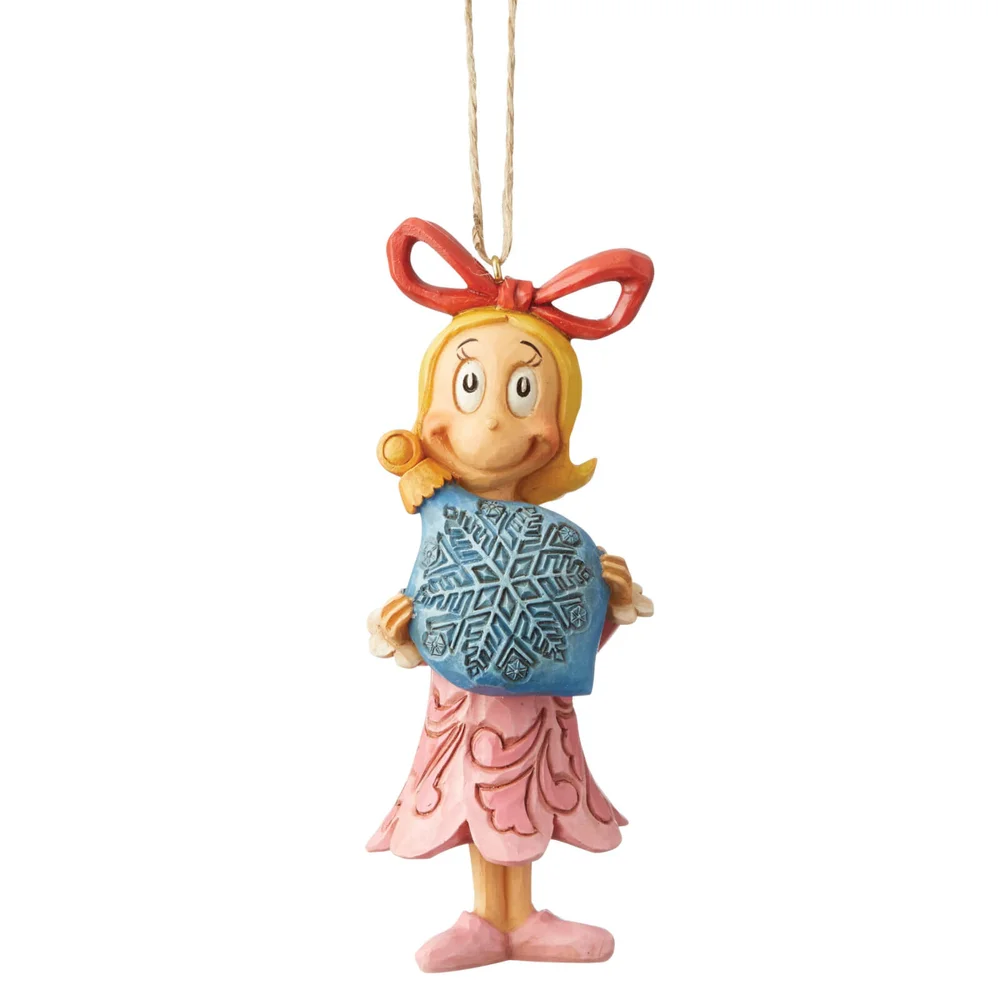 The Grinch By Jim Shore Cindy with Ball Ornament (Hanging Ornament) Image 1