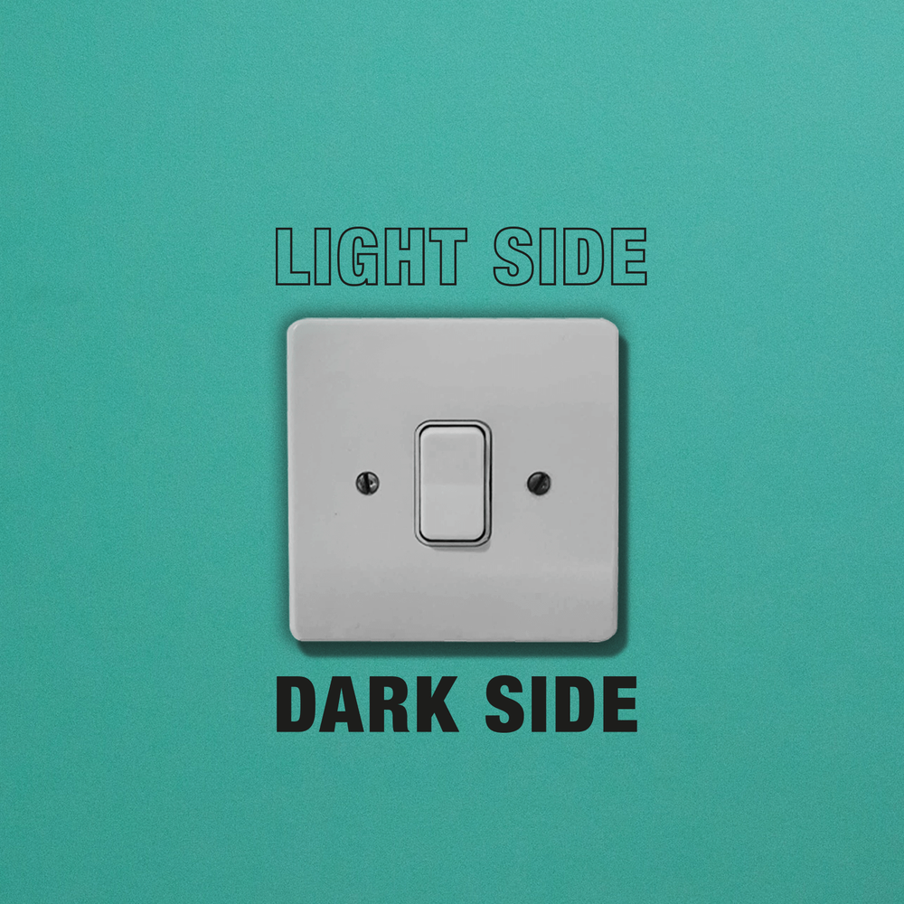 Light Side Dark Side Light Switch Art Image 1