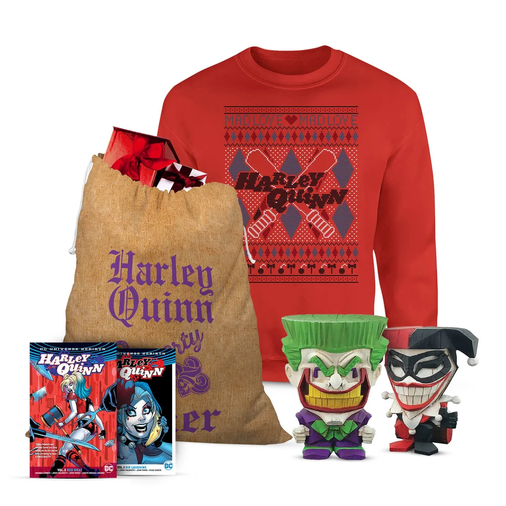DC Comics Joker and Harley Officially Licensed MEGA Christmas Gift Set - S Image 1
