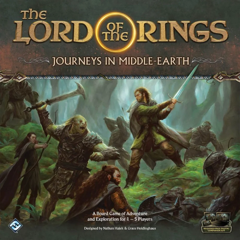 The Lord of the Rings: Journeys in Middle Earth Board Game Image 1