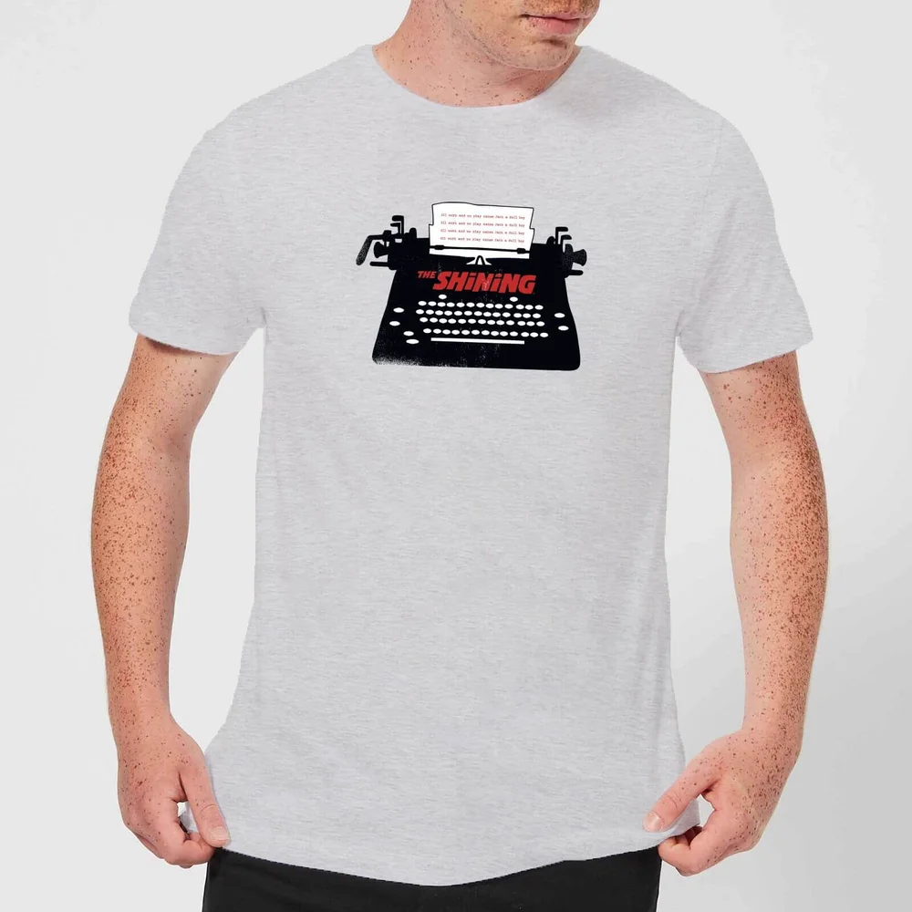 The Shining Typewriter Men's T-Shirt - Grey - S Image 1