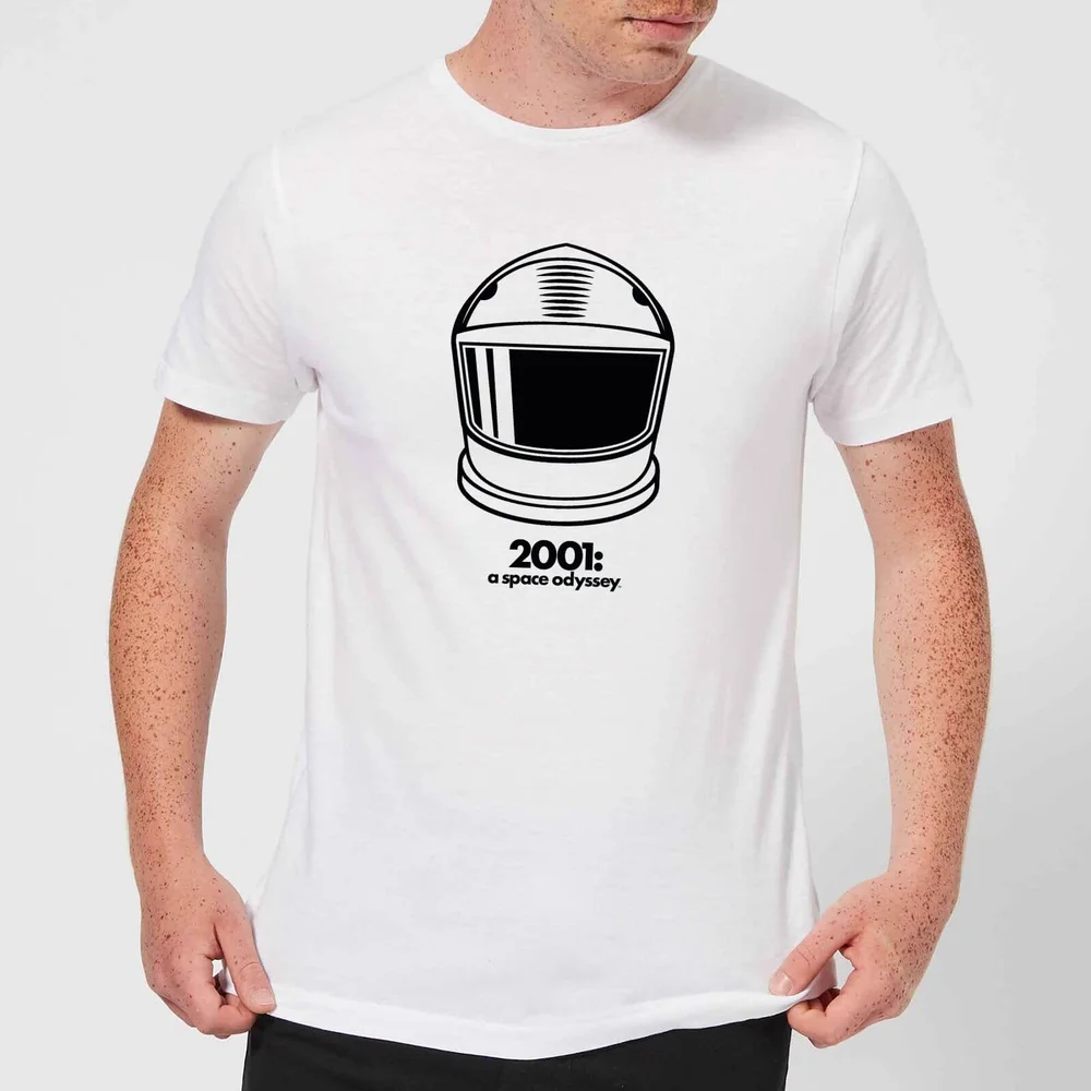 2001: A Space Odyssey Space Helmet Men's T-Shirt - White - S - White Image 1