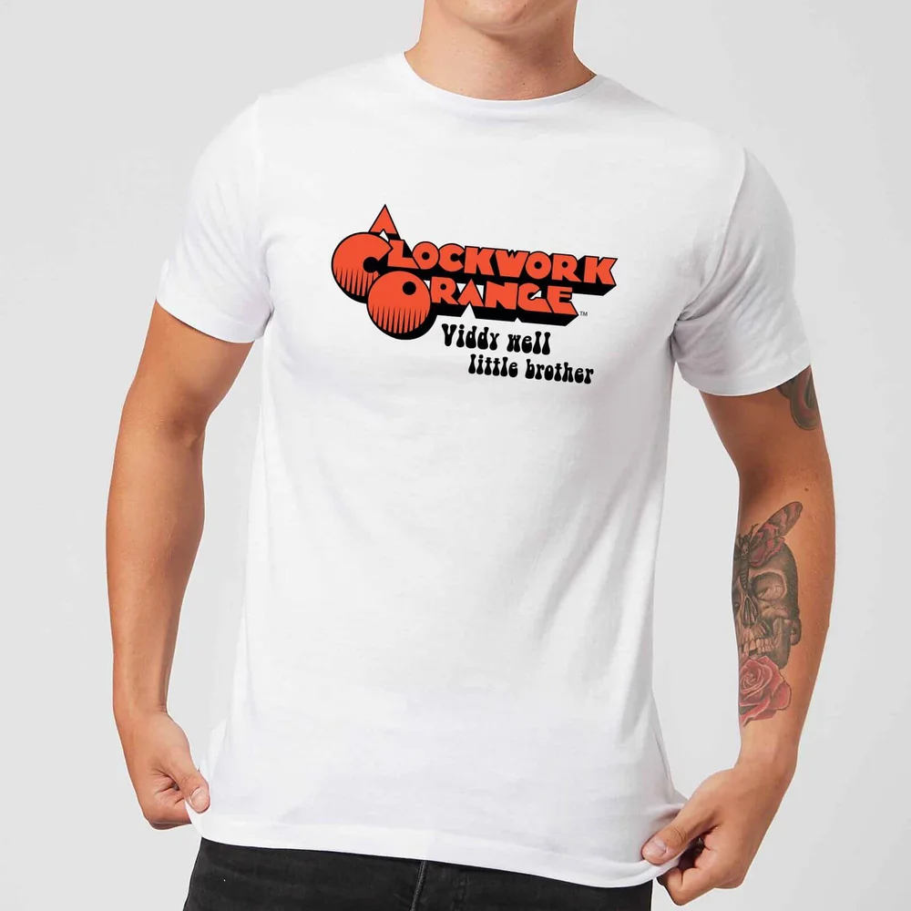 A Clockwork Orange Viddy Well Little Brother Men's T-Shirt - White - S Image 1
