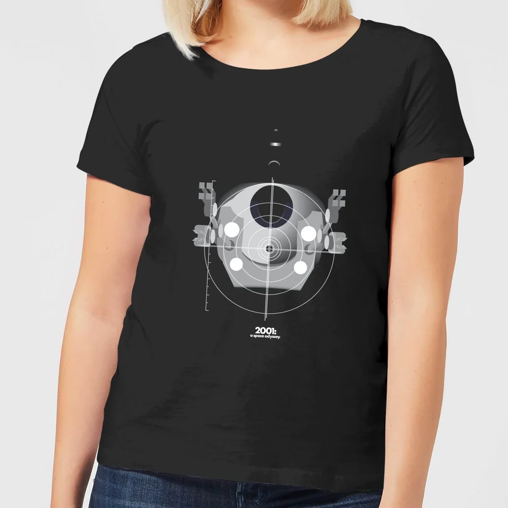 2001: A Space Odyssey EVA Pod Women's T-Shirt - Black - S - Black Image 1
