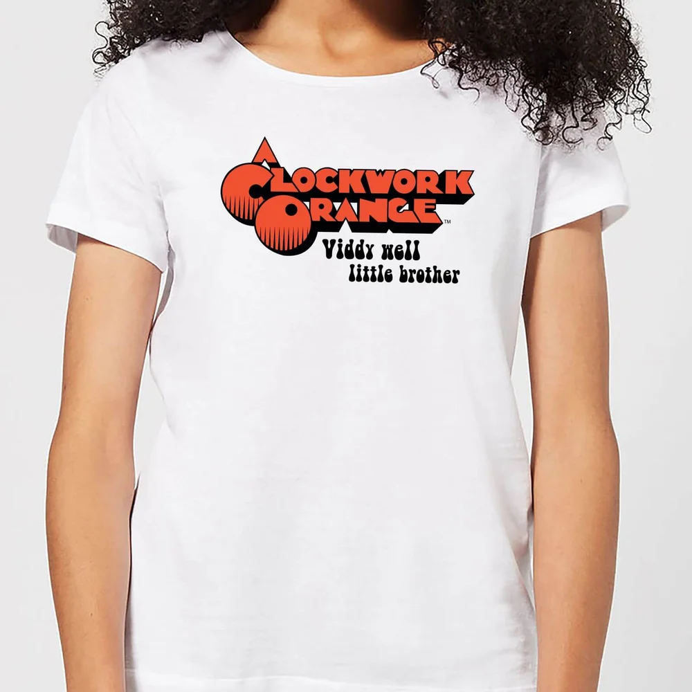 A Clockwork Orange Viddy Well Little Brother Women's T-Shirt - White - S - White Image 1
