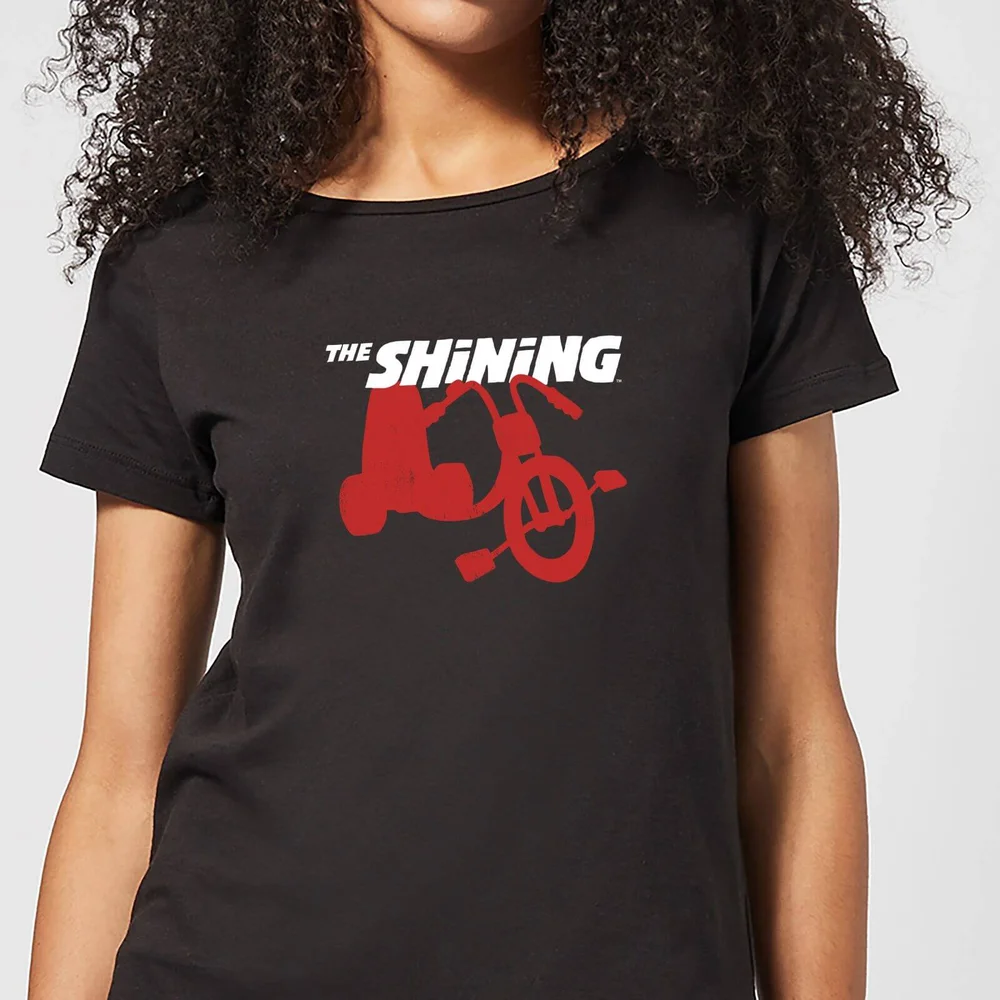 The Shining Red Tricycle Women's T-Shirt - Black - S - Black Image 1