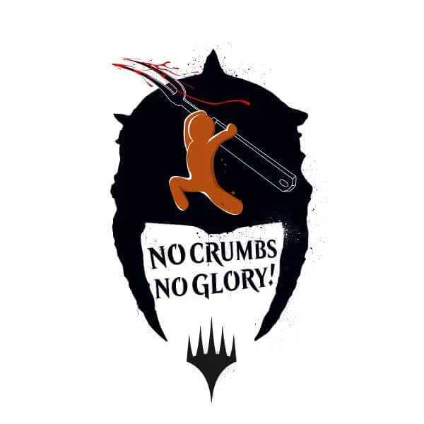 Magic The Gathering Throne of Eldraine Gingerbread Slayer Men's T-Shirt - White