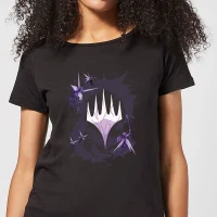 Magic The Gathering Throne of Eldraine Fairytale Women's T-Shirt - Black - undefined undefined