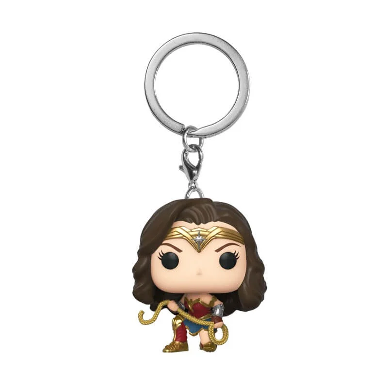 Wonder Woman 1984 With Lasso Pop! Keychain Image 1