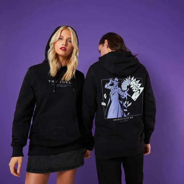 In Spades Unisex Hoodie - Black