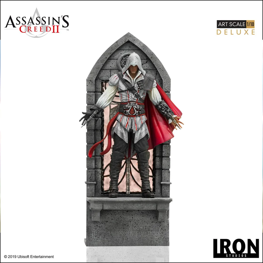Iron Studios Assassin's Creed II Art Scale Statue 1/10 Ezio Auditore Deluxe 31cm Image 1