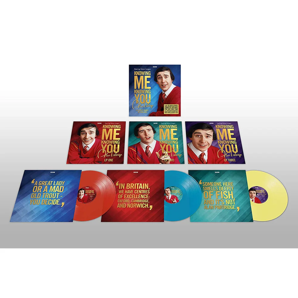 Alan Partridge - Knowing Me Knowing You The Complete Radio Series (Colour Vinyl Set) Image 1