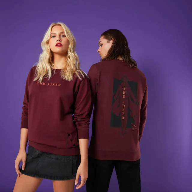 Heart Of The Fool Unisex Sweatshirt - Burgundy