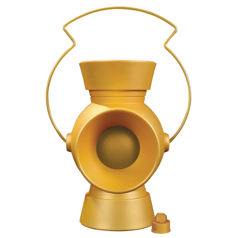 DC Collectibles Yellow Lantern 1:1 Power Battery Prop with Ring Image 1
