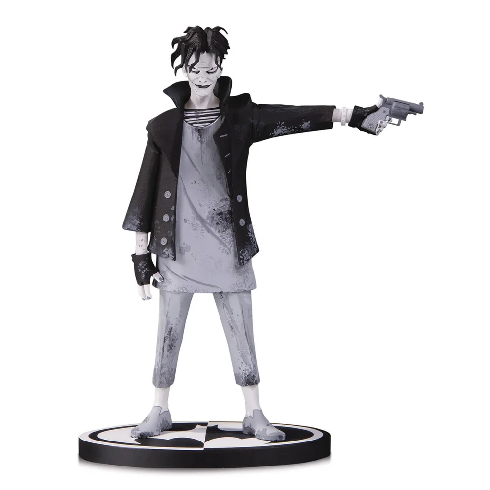 DC Collectibles Batman Black & White The Joker Statue By Gerard Way Image 1