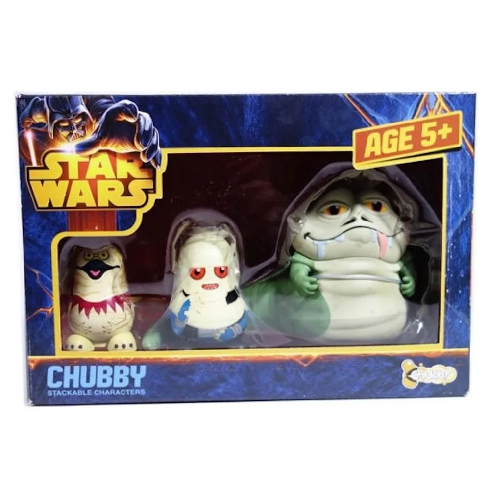 Star Wars Chubbies Jabbas Palace Figures (Stackable Characters) Image 1