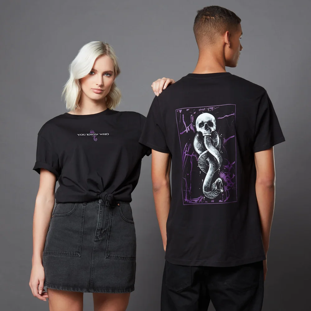 Harry Potter The Dark Arts You-Know-Who T-Shirt - Black - S Image 1