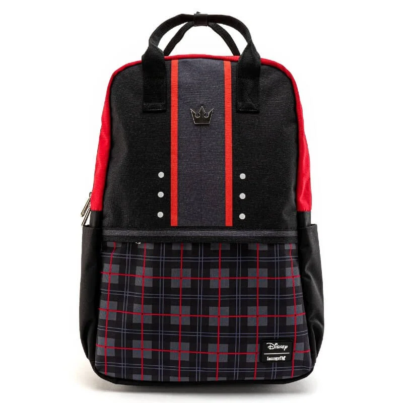 Loungefly Disney Kingdom Hearts Sora Square Nylon Backpack Image 1