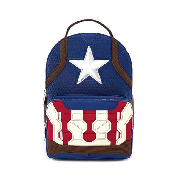 Loungefly Marvel Captain America End Game Hero Mini Backpack Image 1