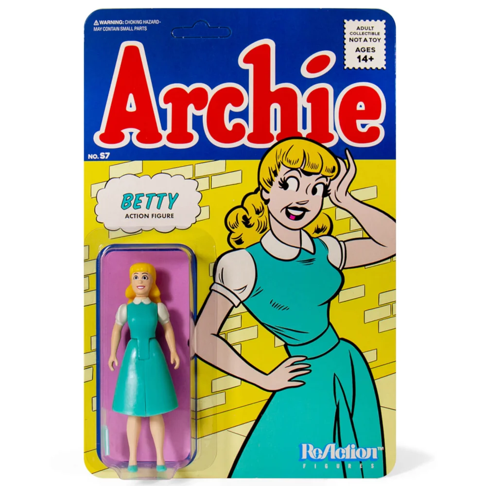 Super7 Archie ReAction Figure - Betty Image 1