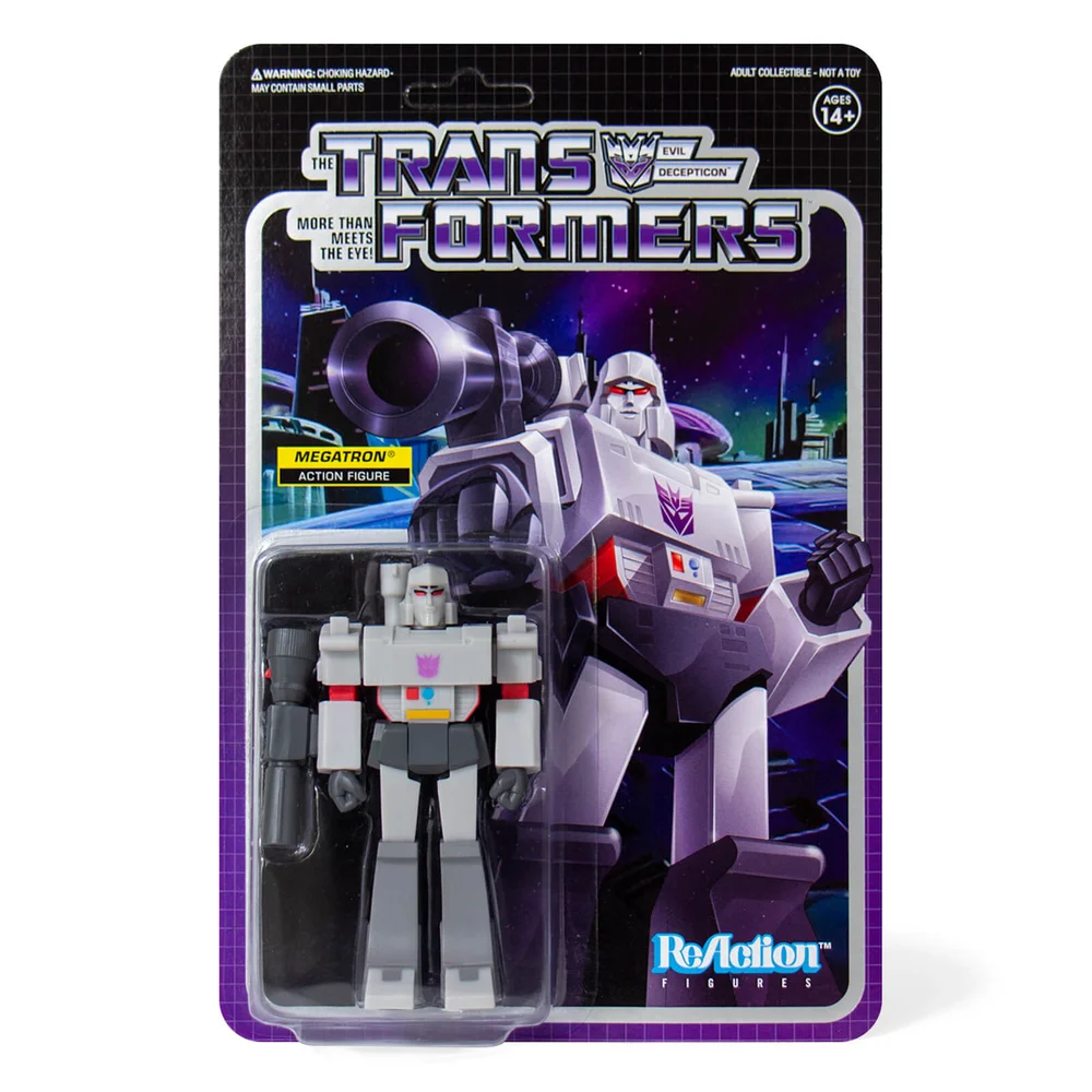 Super7 Transformers ReAction Figure - Megatron Image 1