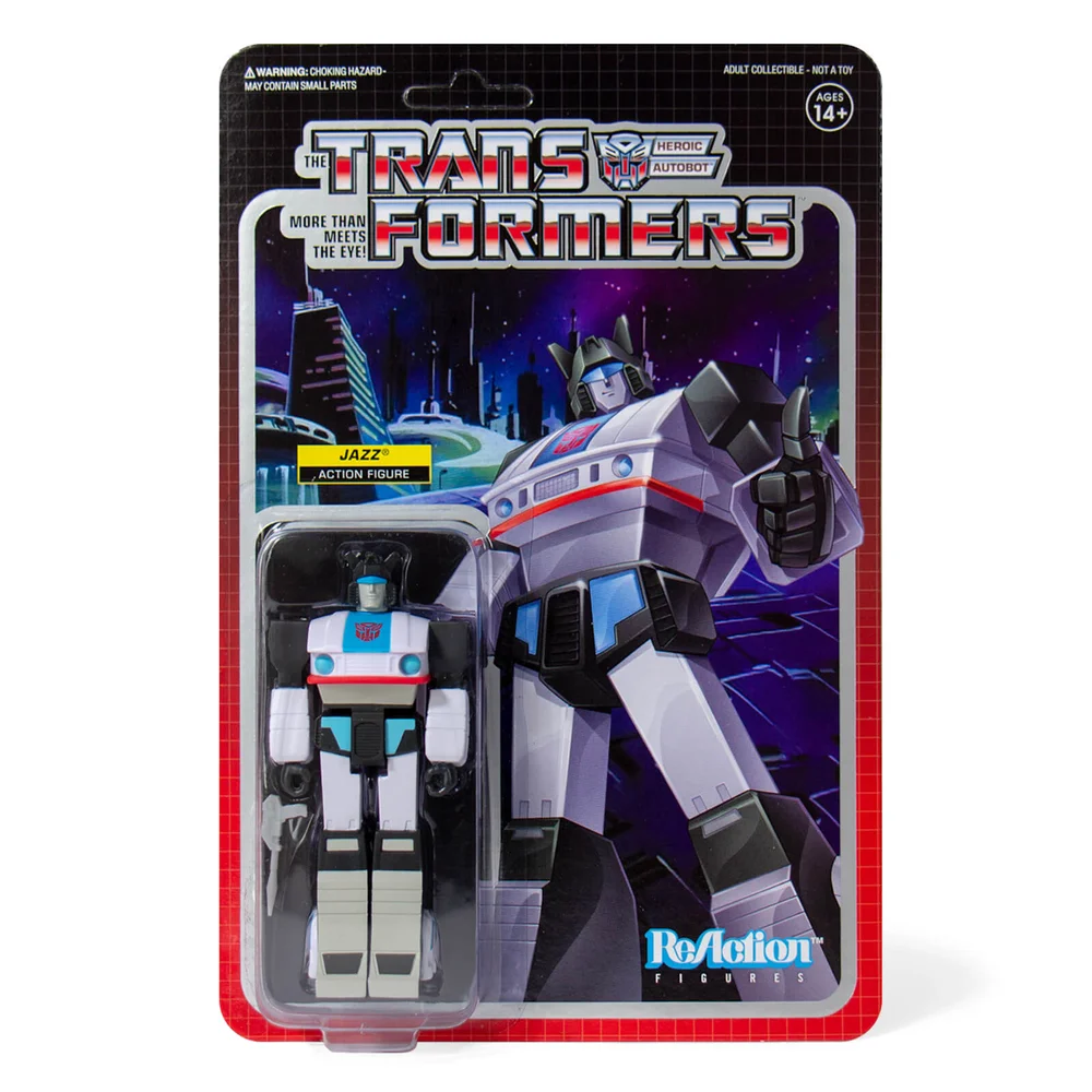 Super7 Transformers ReAction Figure - Jazz Image 1