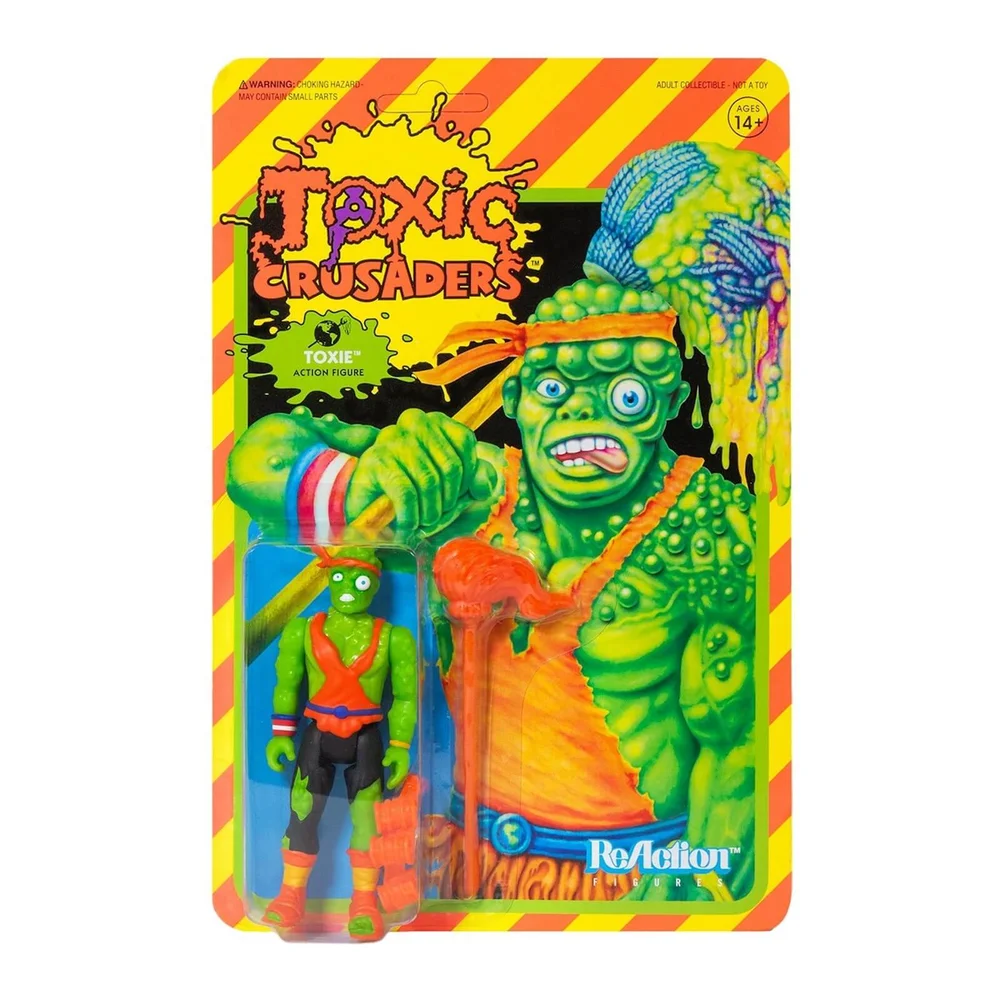 Super7 Toxic Crusaders ReAction Figure - Toxie Image 1