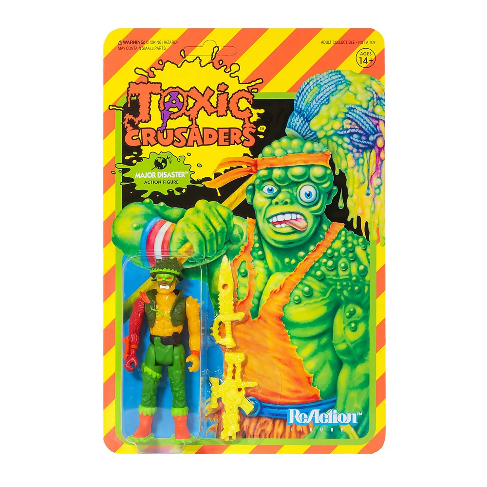Super7 Toxic Crusaders ReAction Figure - Major Disaster Image 1