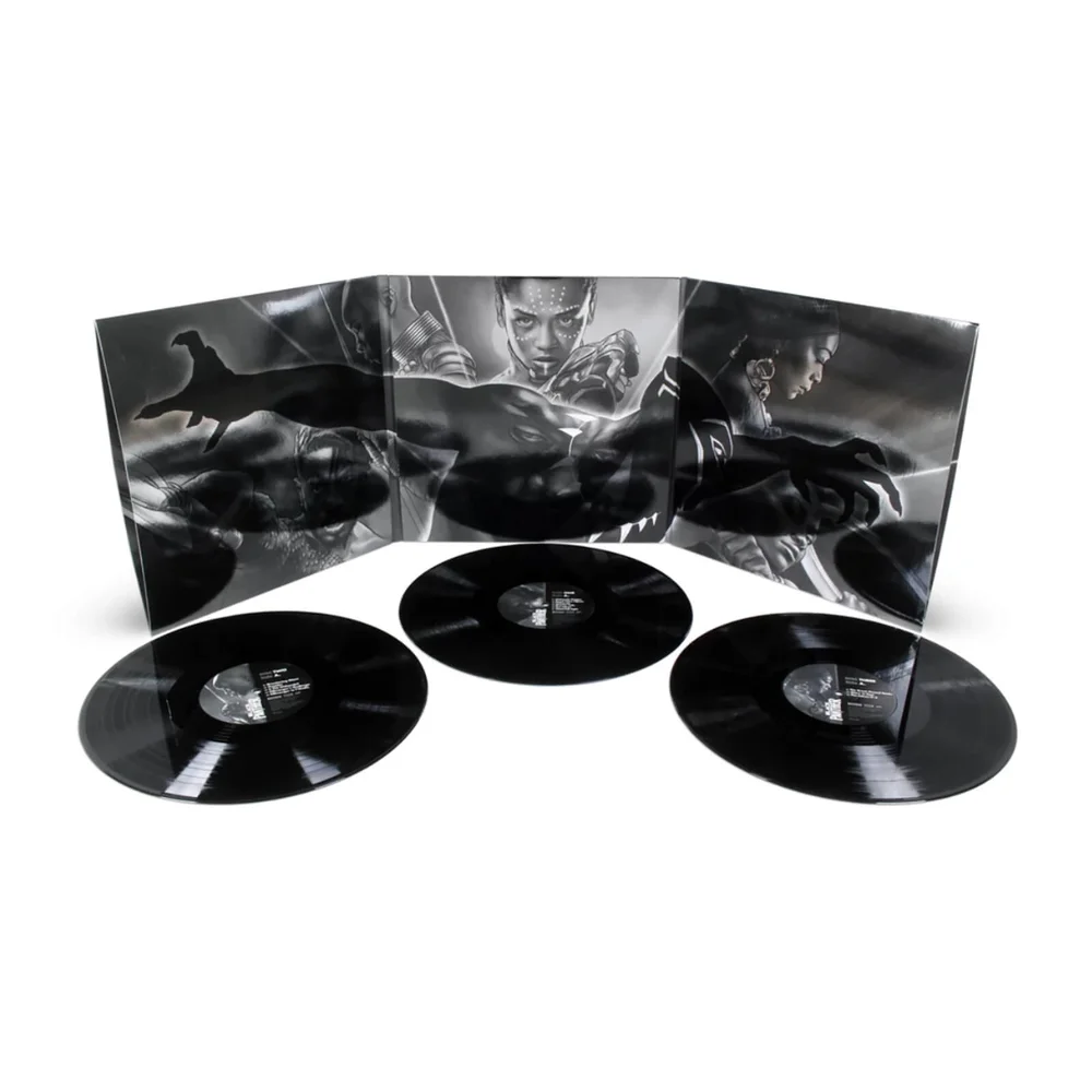Mondo - Marvel Studios’ Black Panther Original Motion Picture Soundtrack Vinyl 3LP Image 1