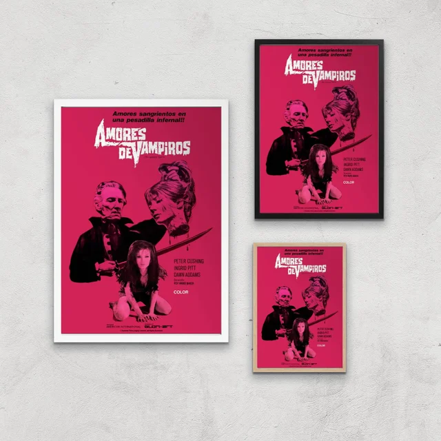 Amores De Vampiros Giclee Art Print