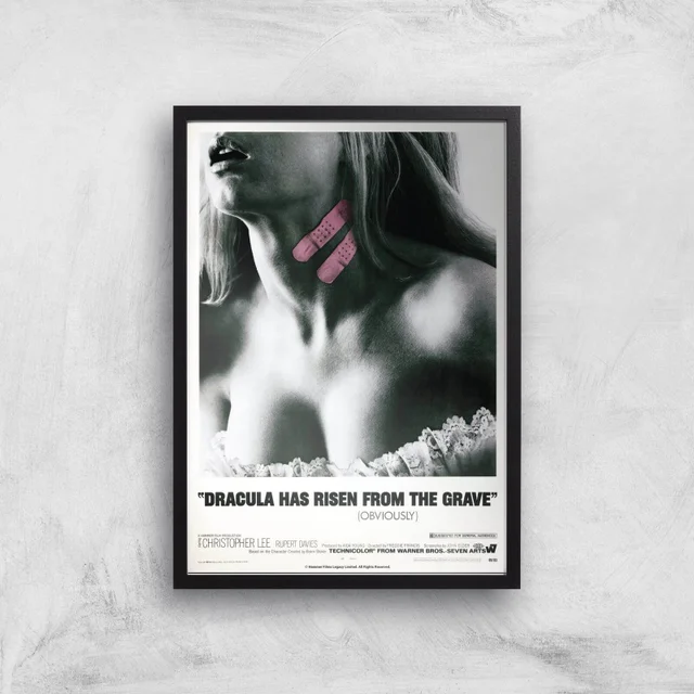 Dracula Has Risen From The Grave Giclee Art Print