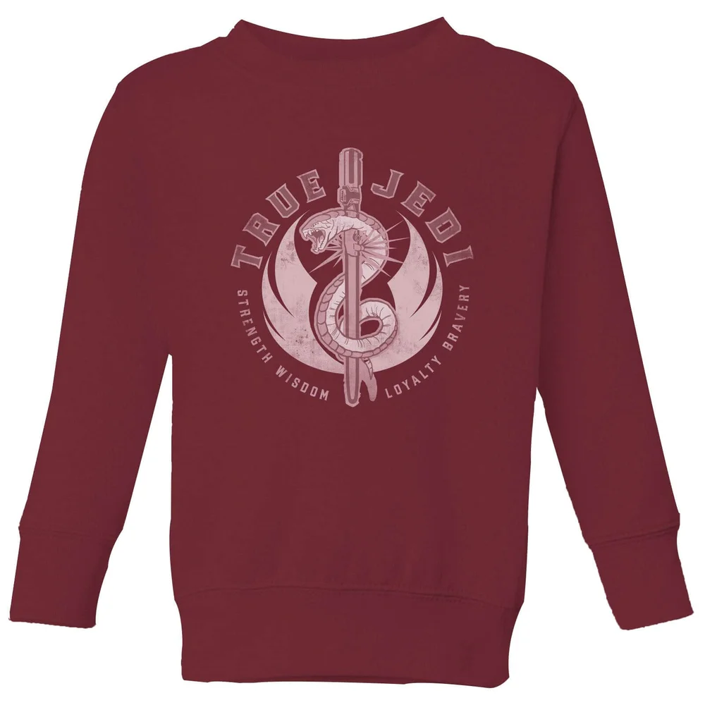 Star Wars The Rise Of Skywalker True Jedi Kids' Sweatshirt - Burgundy - 3-4 Years Image 1