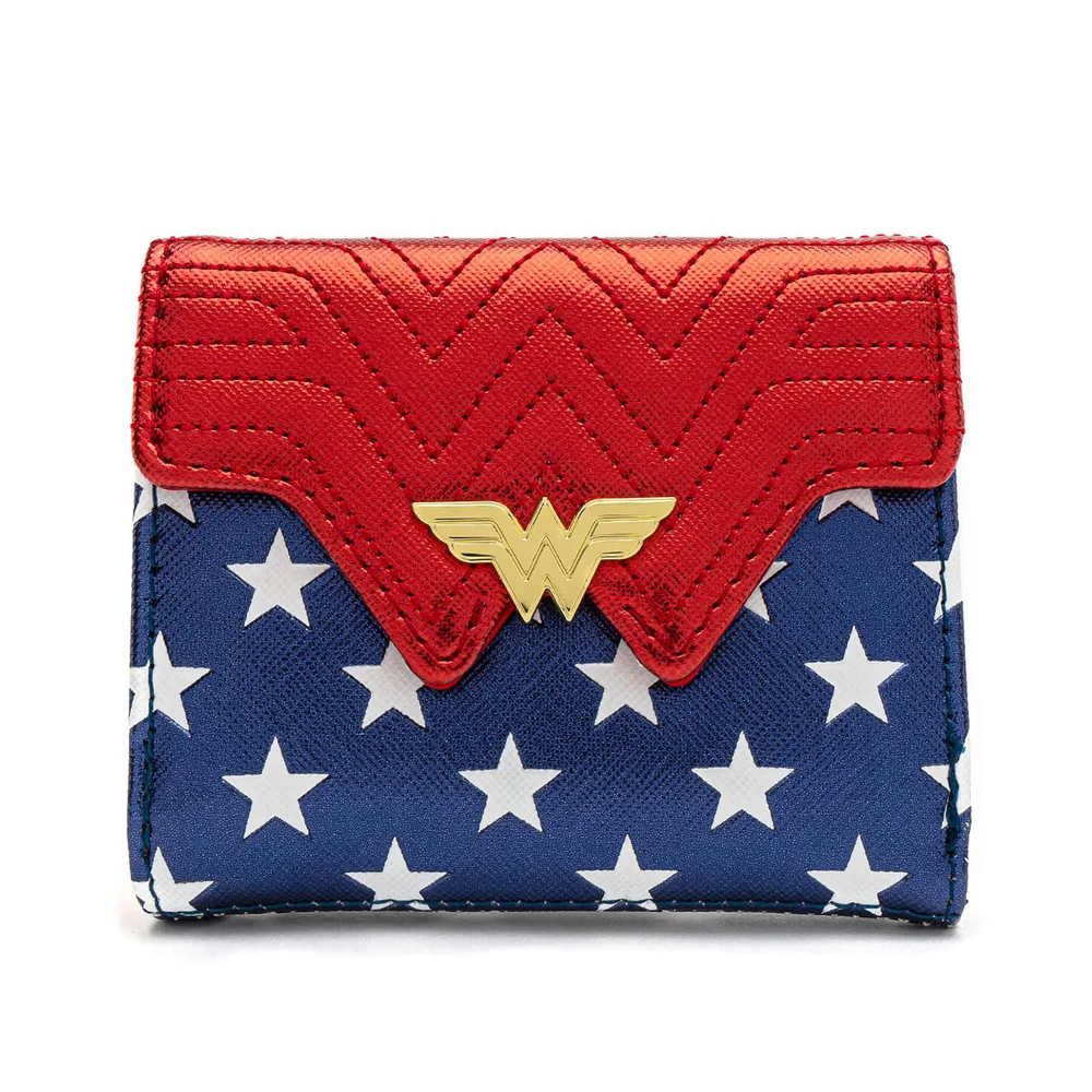 Loungefly DC Comics Wonder Woman International Women'S Day Flap Wallet Image 1