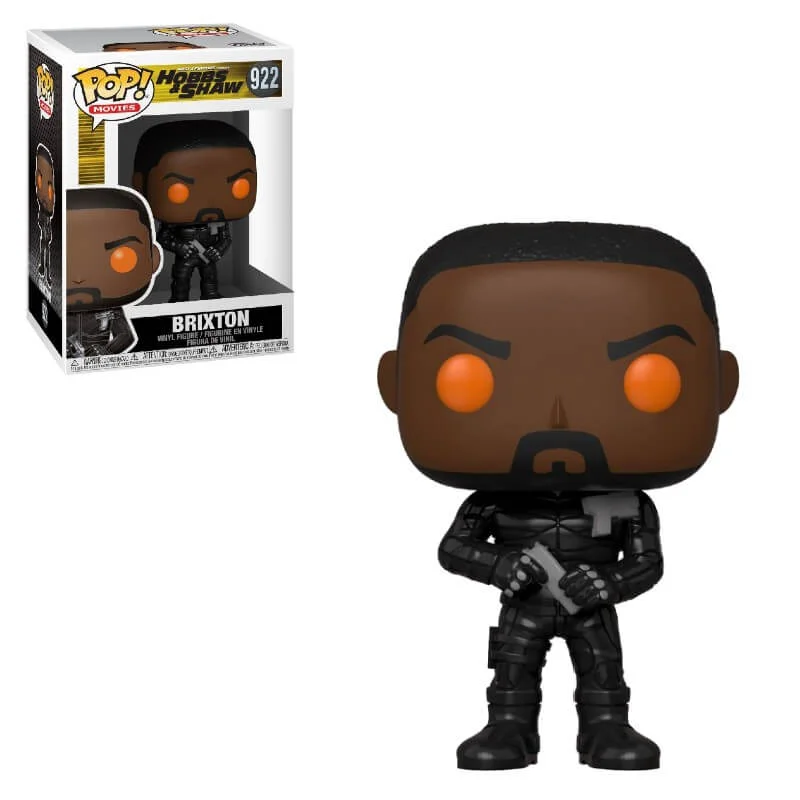 Hobbs & Shaw Brixton with Orange Eyes Pop! Vinyl Figure Image 1